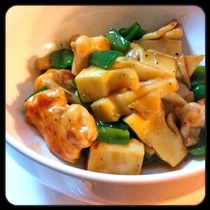 鶏肉とたけのこの中華炒め レシピ 作り方 By なっぱーーー 楽天レシピ