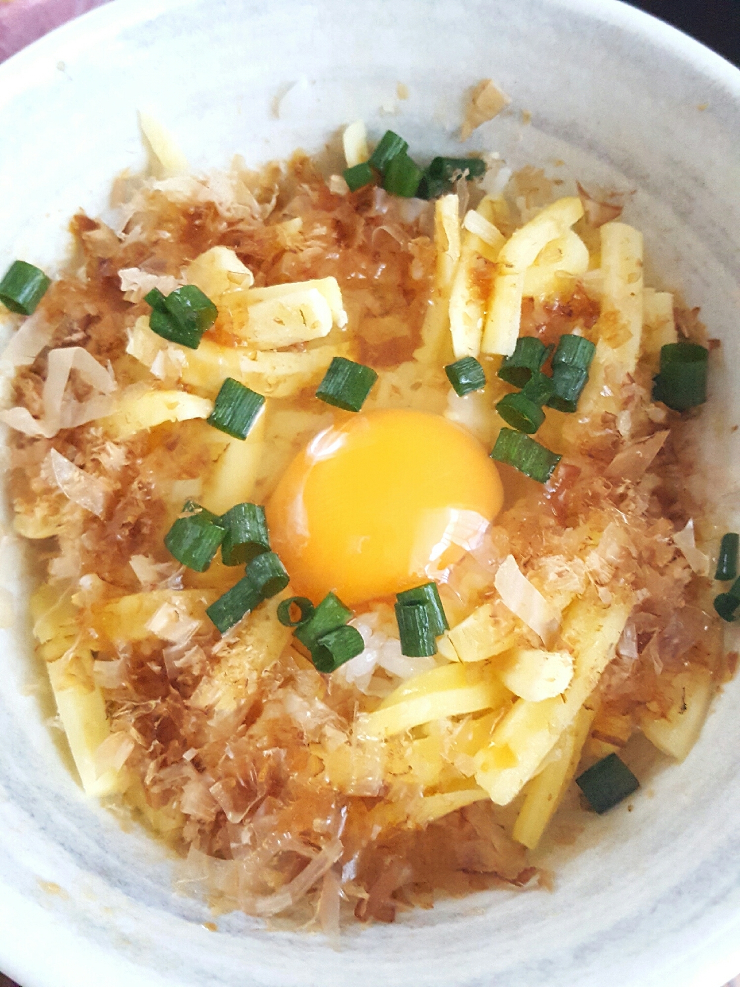 鰹節 チーズの卵かけご飯 レシピ 作り方 By ピッ君0129 楽天レシピ