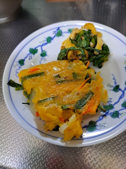 【簡単】野菜のチヂミとチヂミタレ