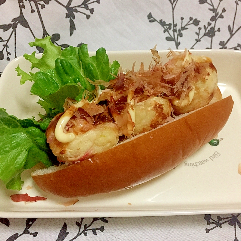 お惣菜パン たこ焼きパン♪