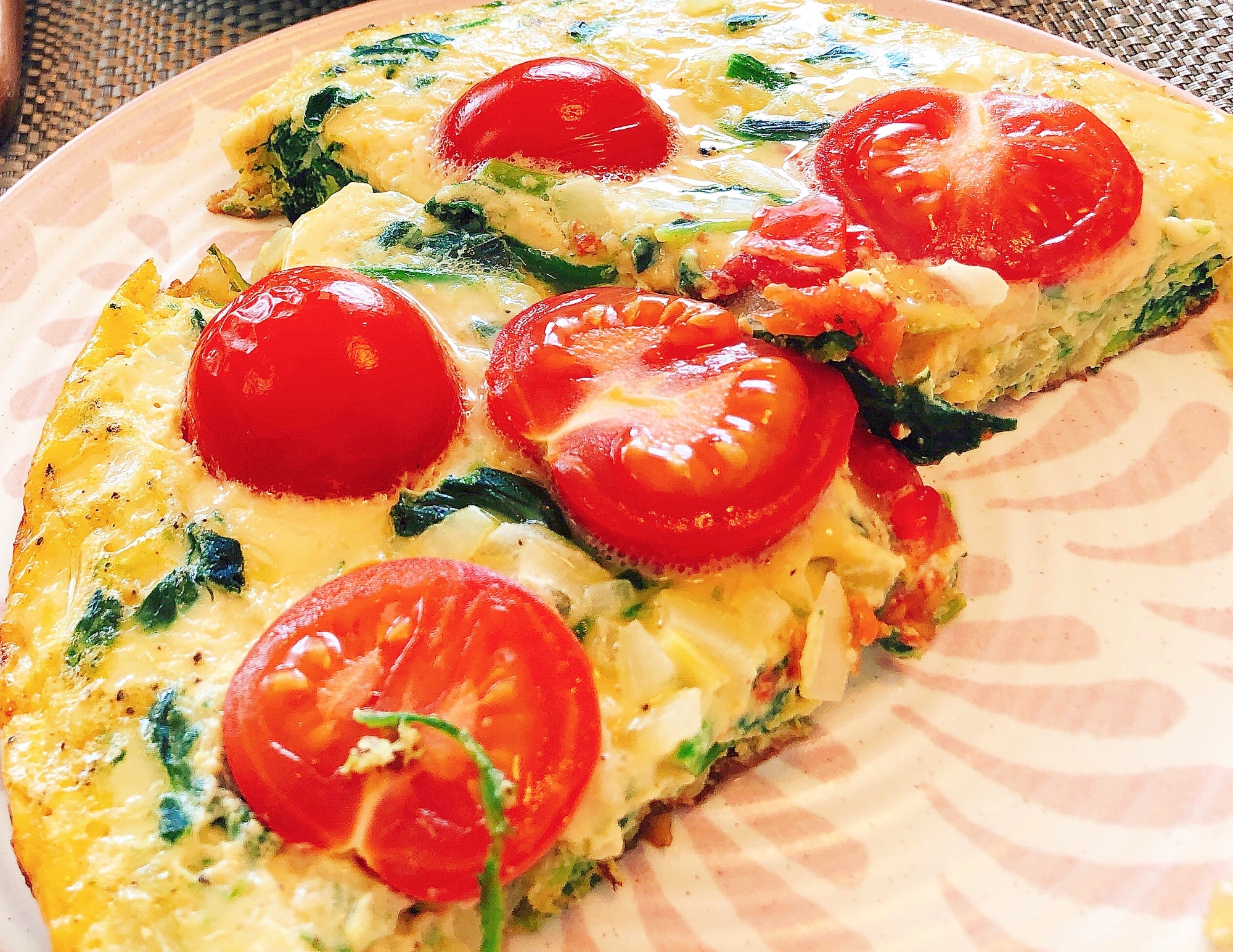 簡単 トマトとほうれん草のスパニッシュオムレツ レシピ 作り方 By たかださん 楽天レシピ 簡単 トマトとほうれん草のスパニッシュオムレツ レシピ 作り方 By たかださん 楽天レシピ