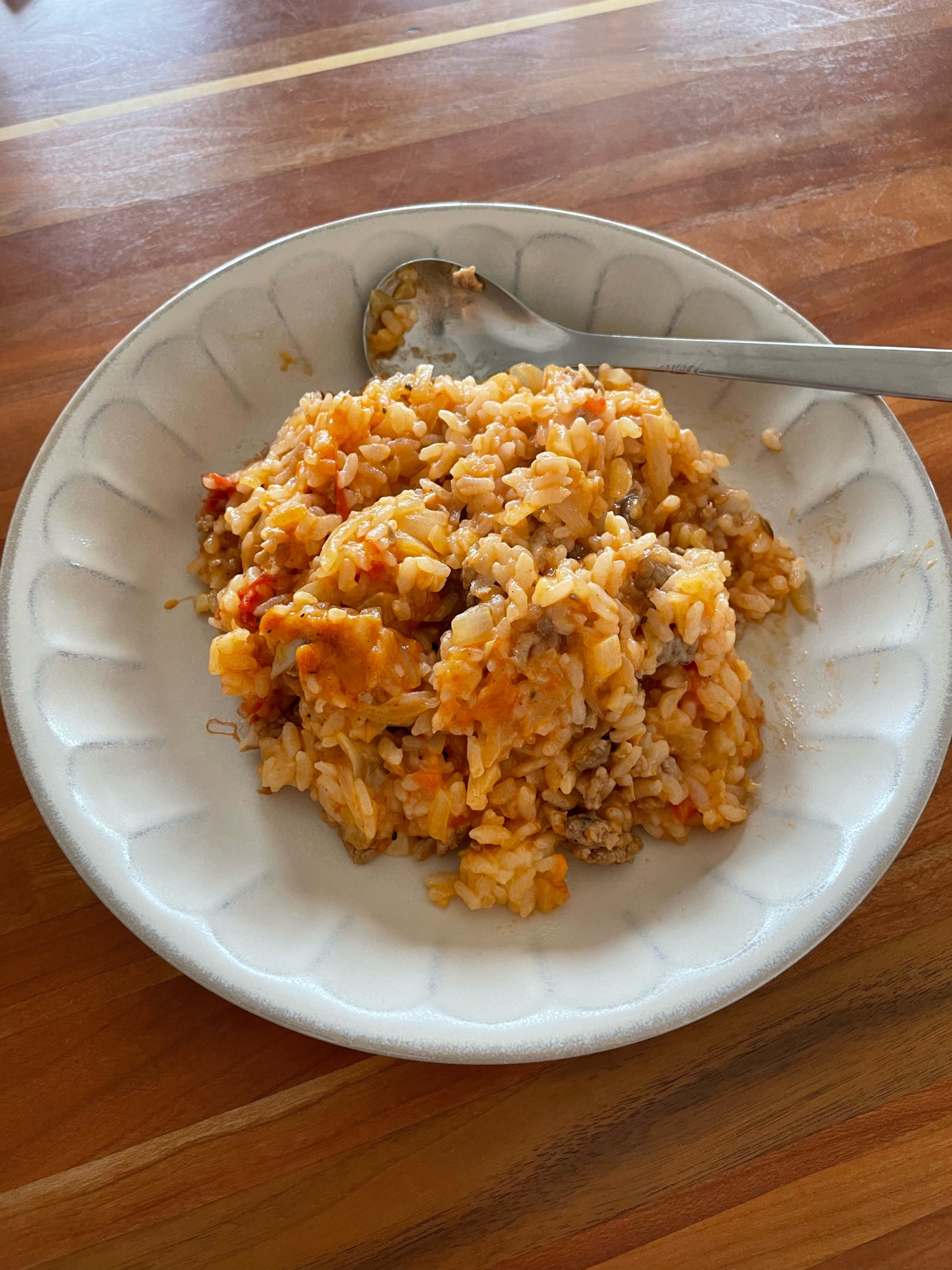 【離乳食/幼児食】大人も一緒にチーズトマトドリア