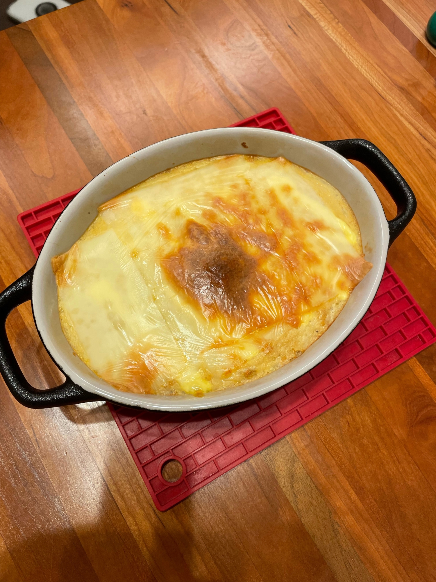 簡単美味しい!山芋と納豆のねばねばチーズグラタン