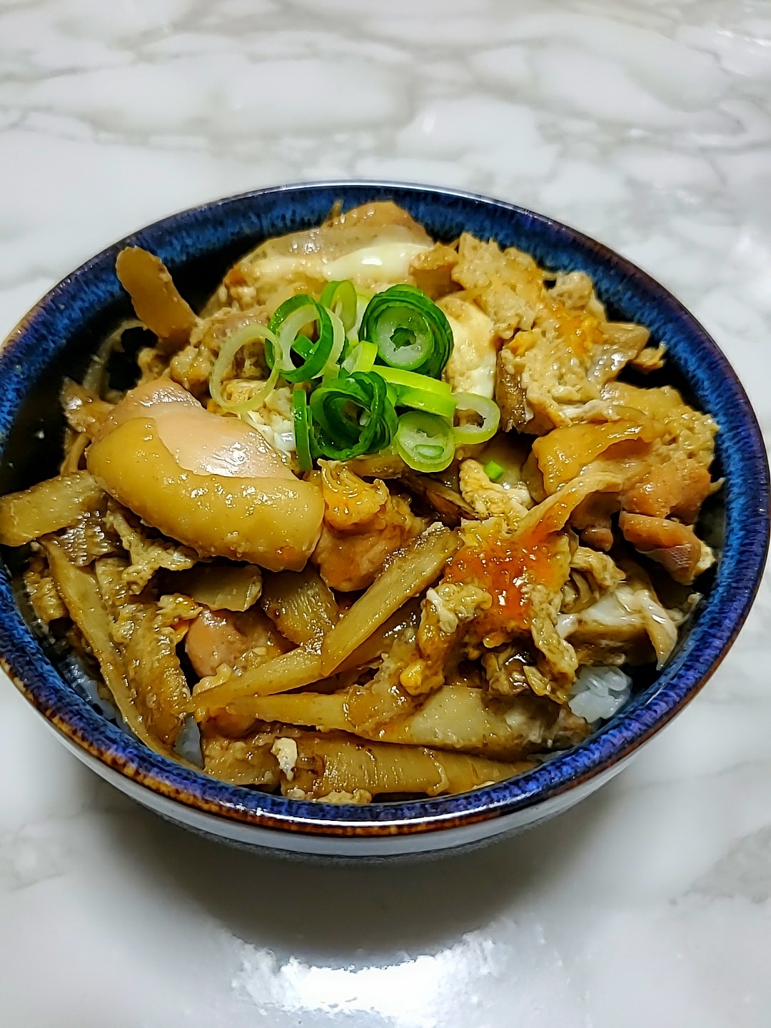 鶏ゴボウ親子丼