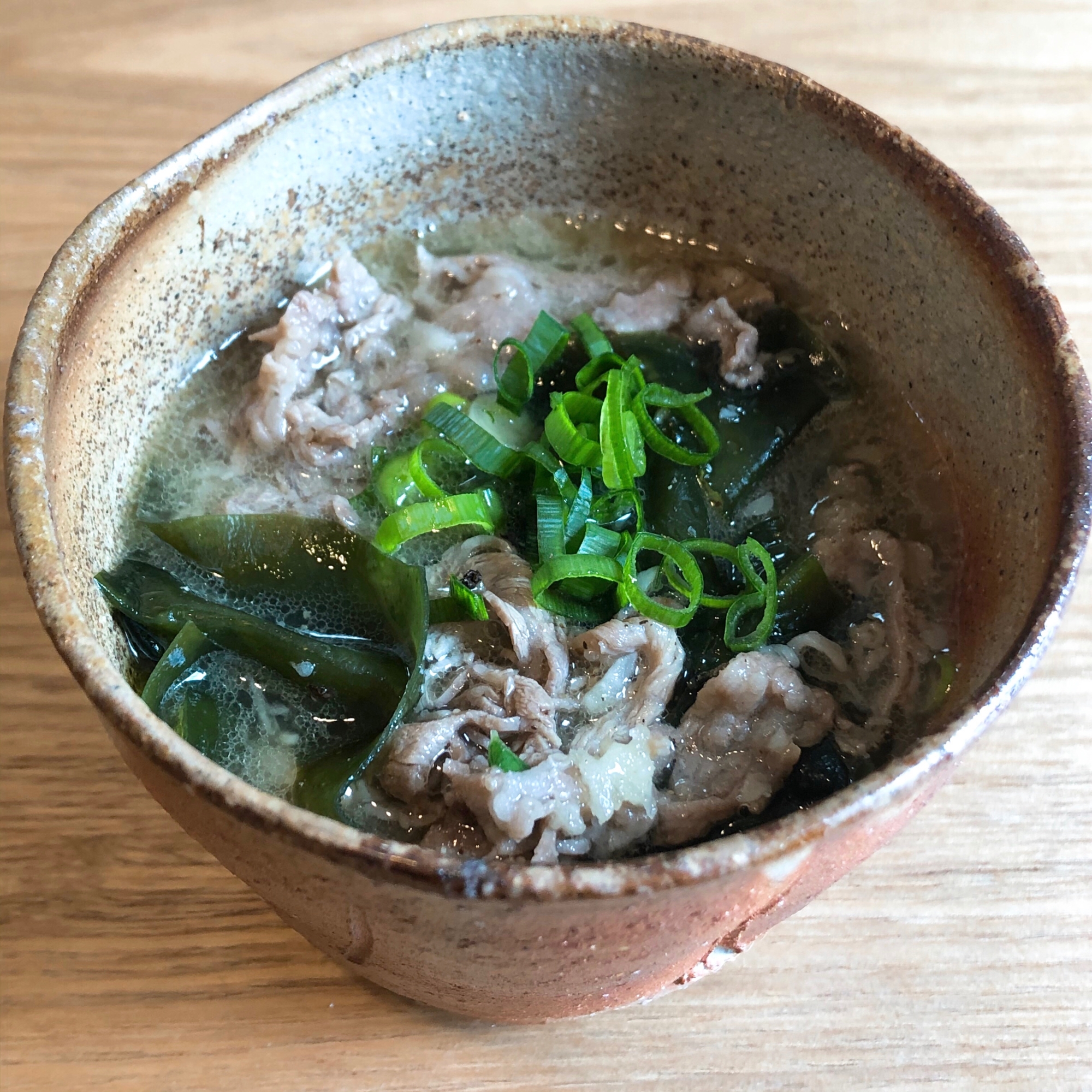 韓国風　わかめスープ