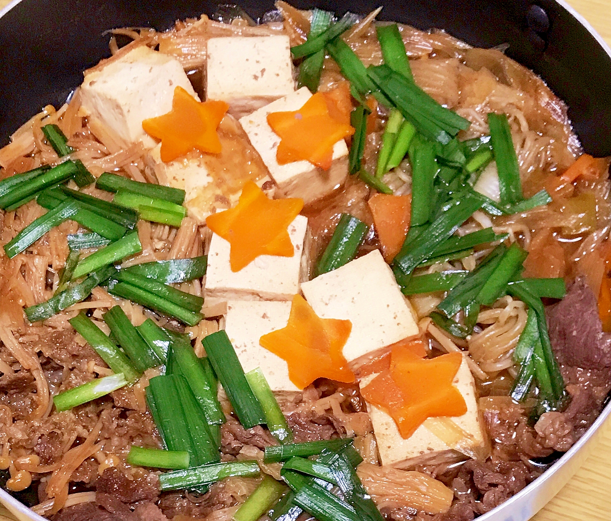 肉豆腐で七夕気分★