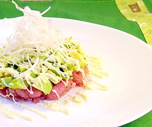 マグロのタルタルステーキ レシピ 作り方 By ノスタルじじい 楽天レシピ マグロのタルタルステーキ レシピ 作り方 By ノスタルじじい 楽天レシピ