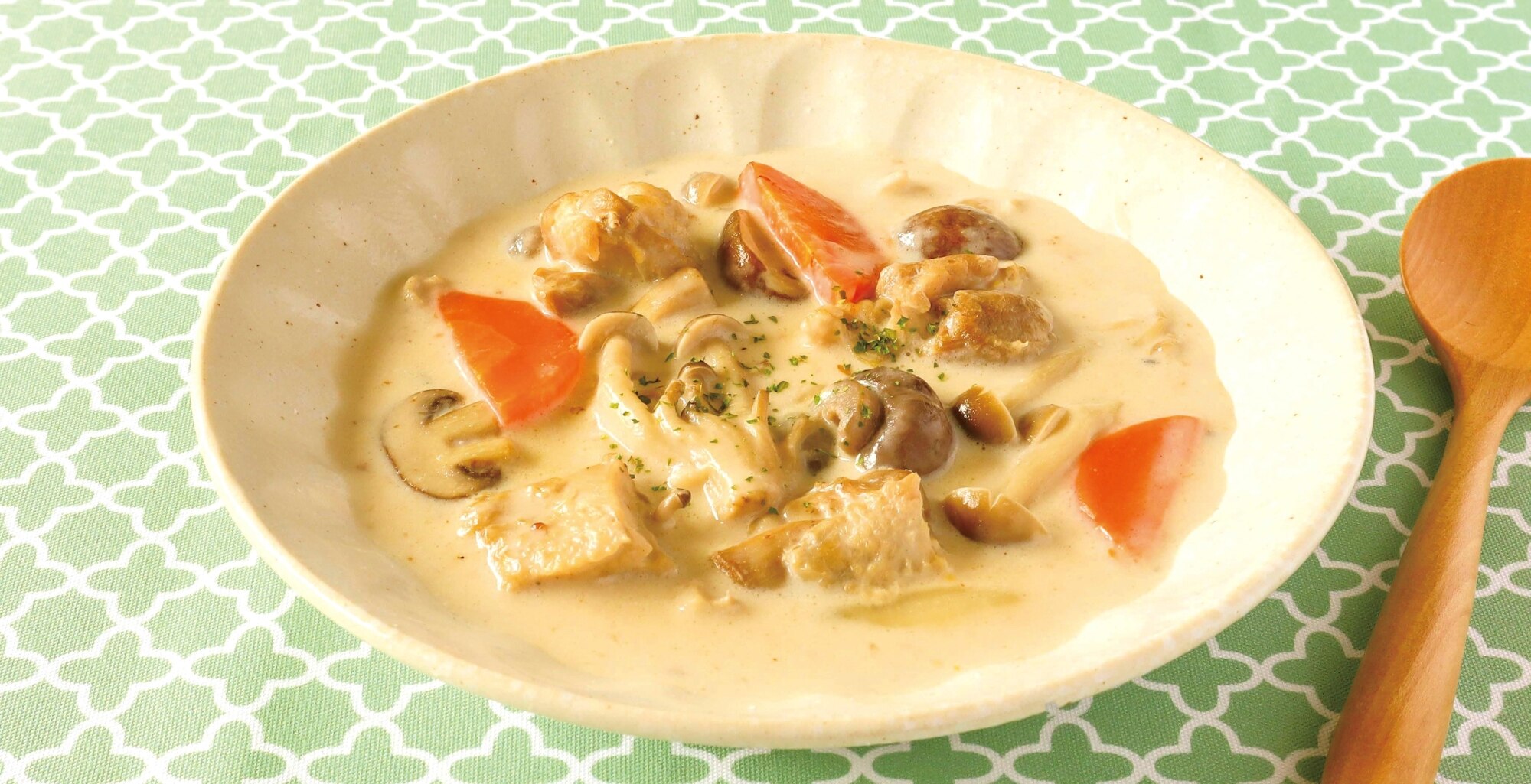 牛肉ときのこのシチュー レシピ