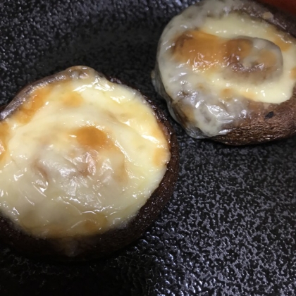 椎茸のチーズ焼き