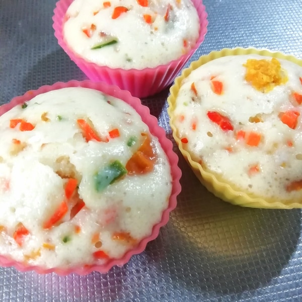 離乳食後期から 野菜蒸しパン 冷凍可 レシピ 作り方 By Choco4755 楽天レシピ 離乳食後期から 野菜蒸しパン 冷凍可 レシピ 作り方 By Choco4755 楽天レシピ