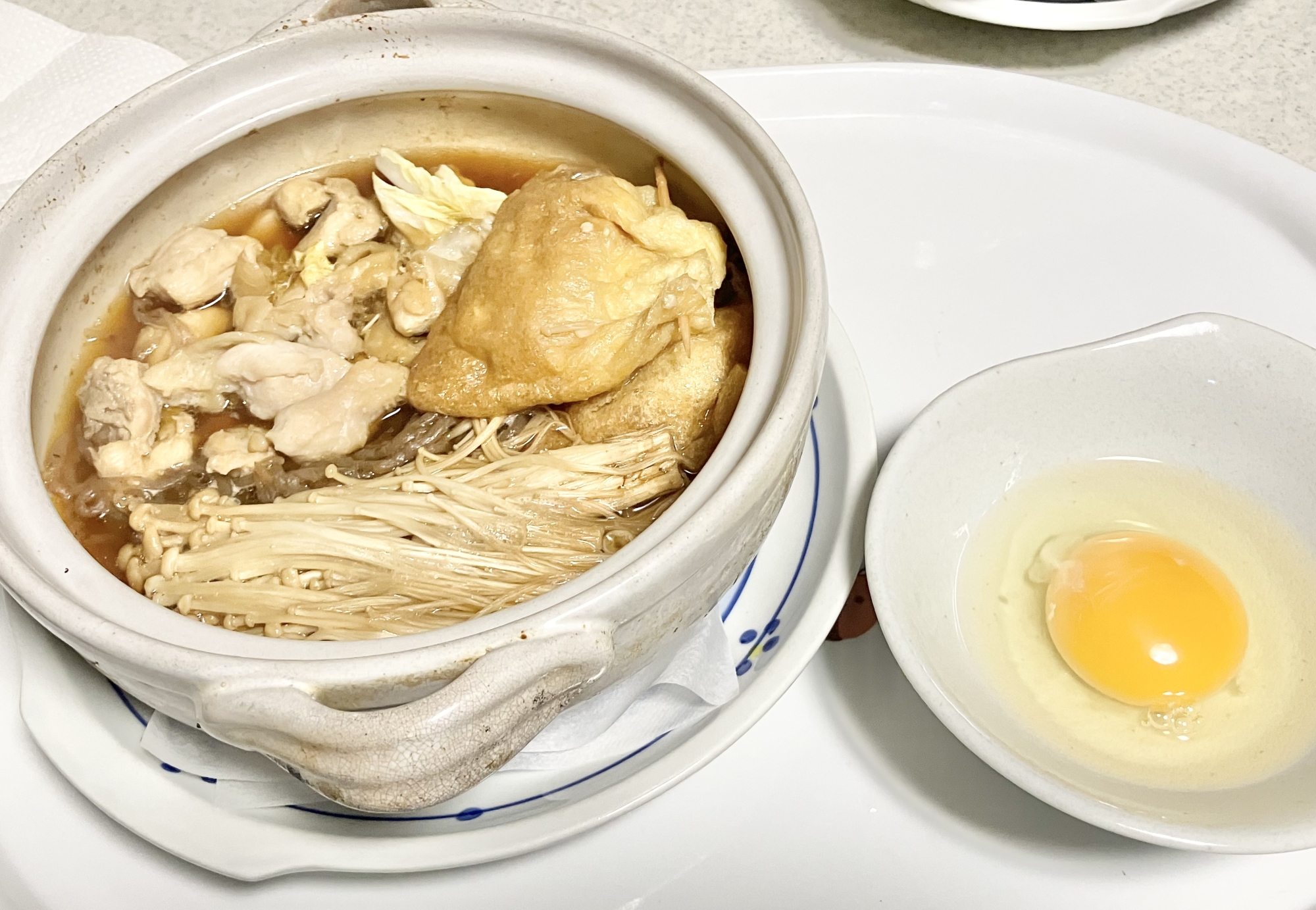 簡単⭐︎鶏すき焼き