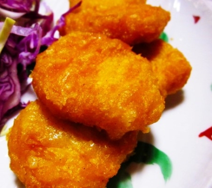 味付けは塩水のみシンプル過ぎる鶏モモ肉のから揚げ