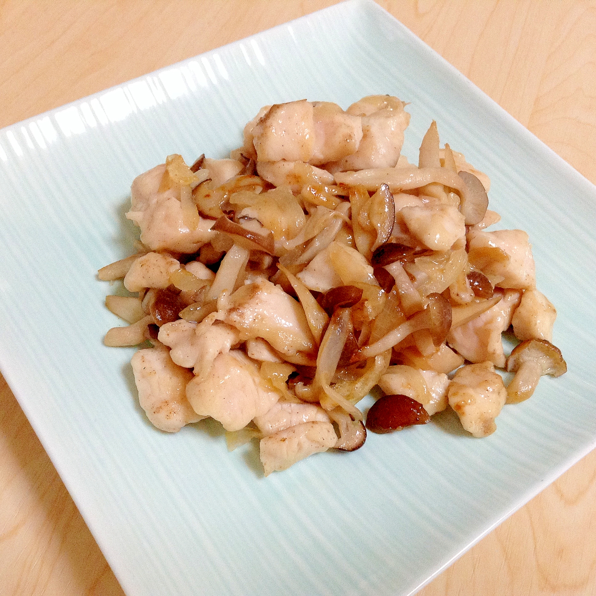 玉ねぎ しめじ ささみのバター炒め レシピ 作り方 By Youmi115 楽天レシピ