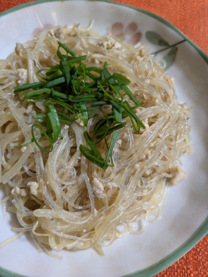 フライパン１つで☆春雨とひき肉の中華風炒め物