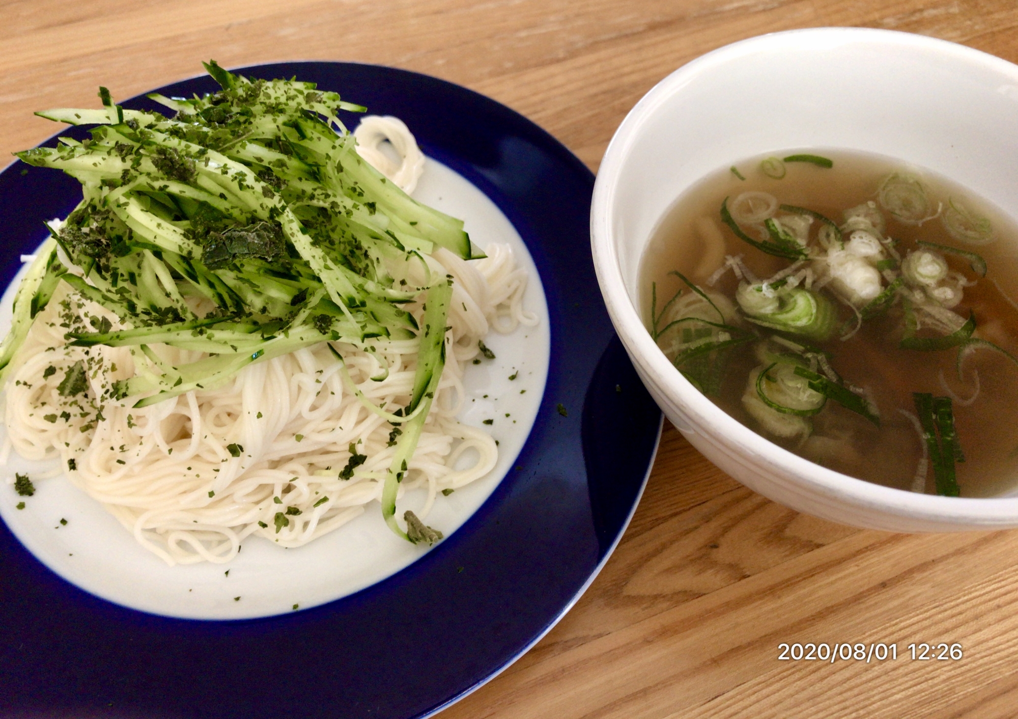 ズボラレシピ 素麺のつけ麺 レシピ 作り方 By Ruichichi 楽天レシピ