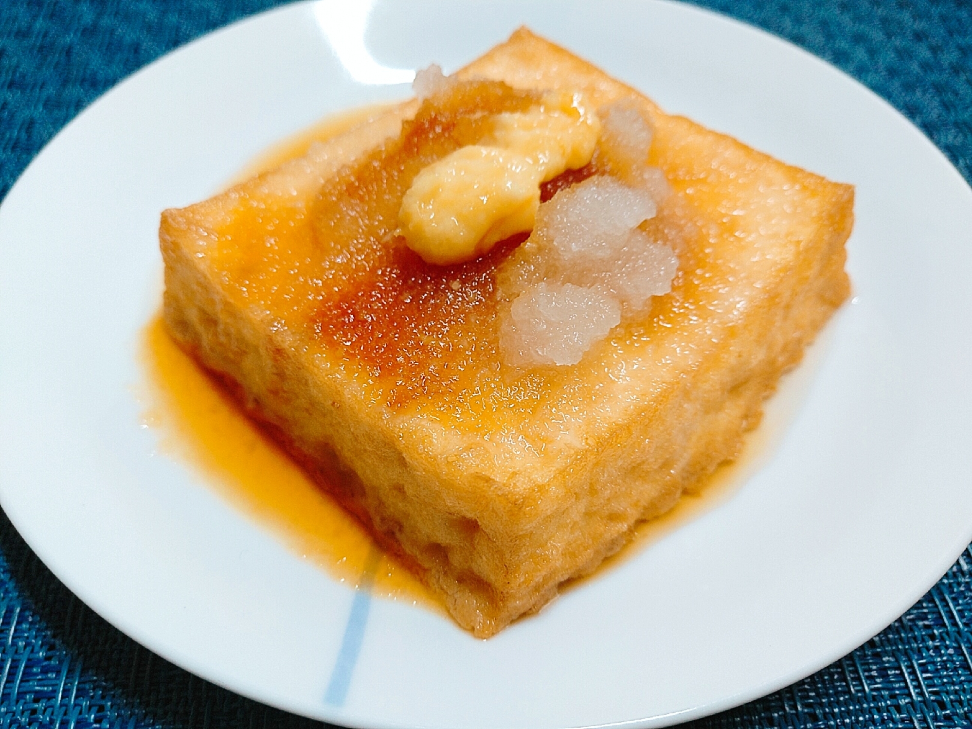 厚揚げ豆腐のおろしポン酢がけ レシピ 作り方 By めがねのしし 楽天レシピ
