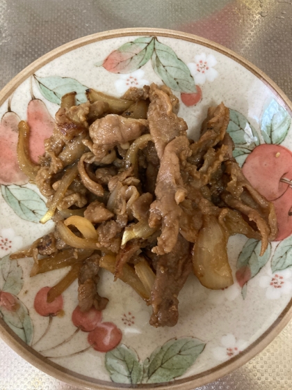 ★豚こま肉のチリソース★