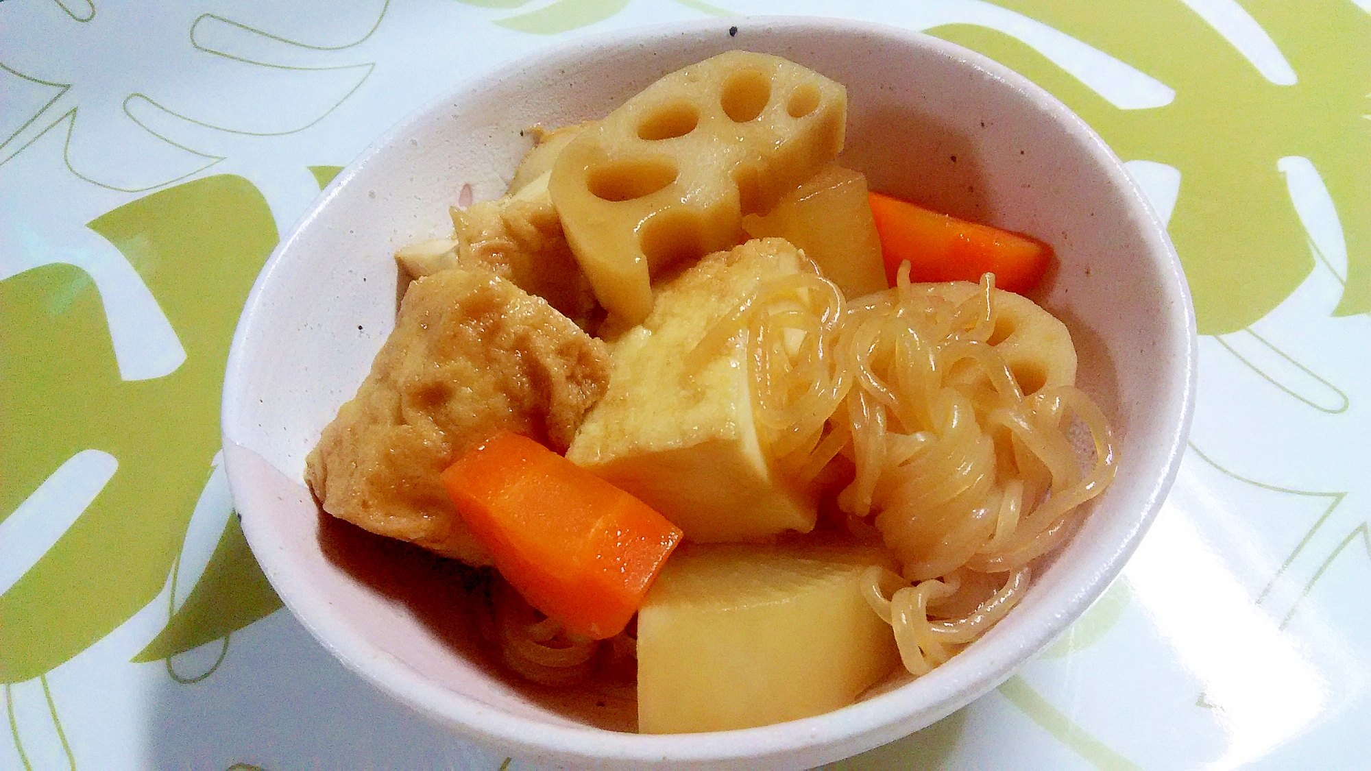 厚揚げと野菜のオイスター煮++