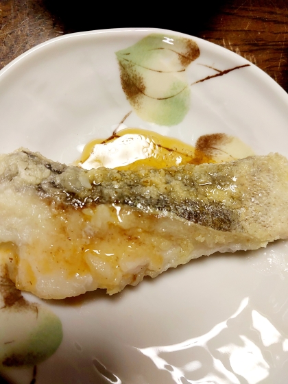 たらのバターぽん酢ソテー
