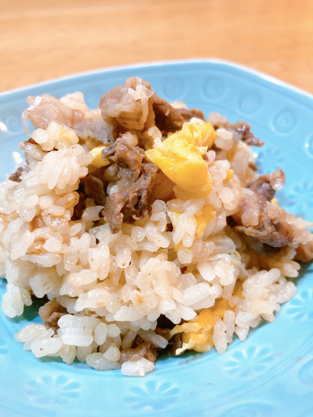 牛肉の炊き込みご飯