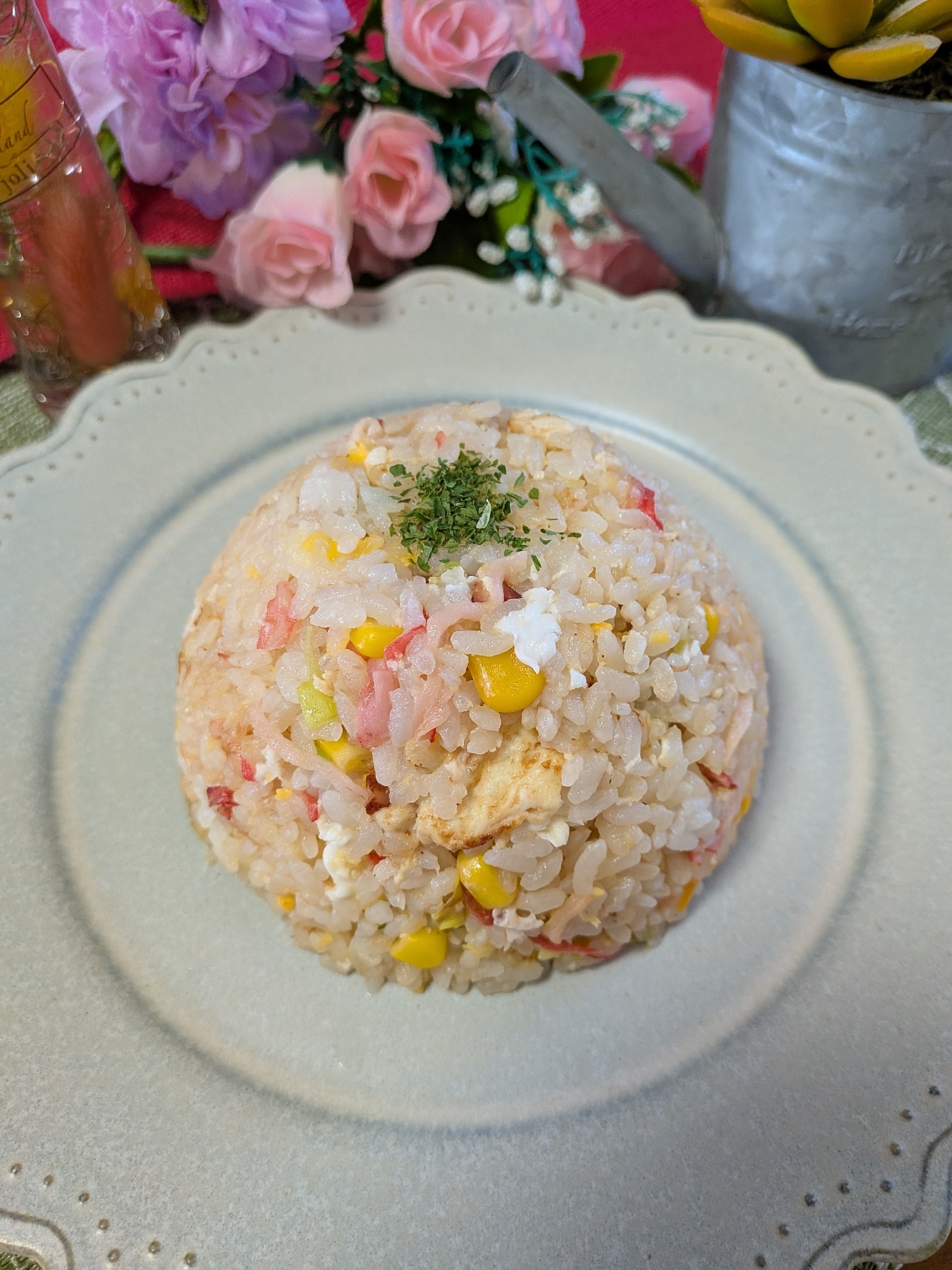 〜カニカマのチャーハン〜