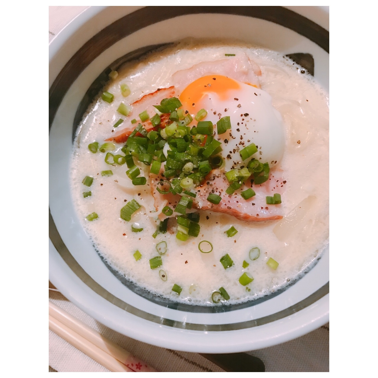 牛乳消費にオススメ カルボナーラーメン レシピ 作り方 By こし餡 楽天レシピ