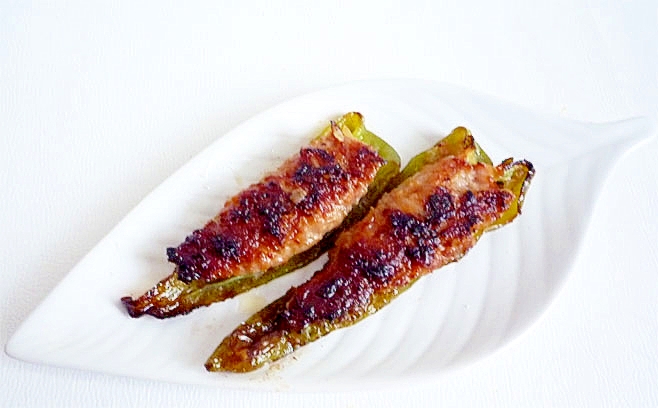 土佐甘とうの肉詰め レシピ 作り方 By Liqueur 楽天レシピ 土佐甘とうの肉詰め レシピ 作り方 By Liqueur 楽天レシピ