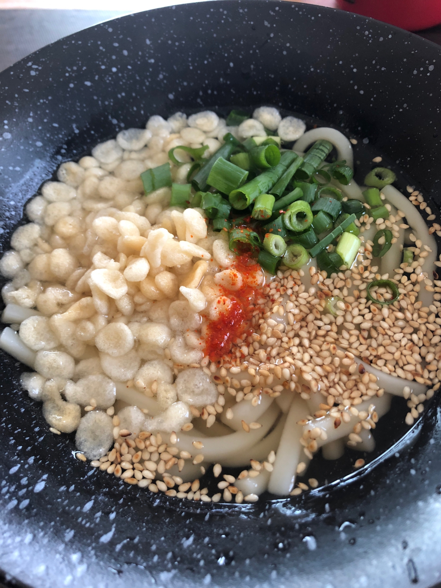 白だしスープのうどん