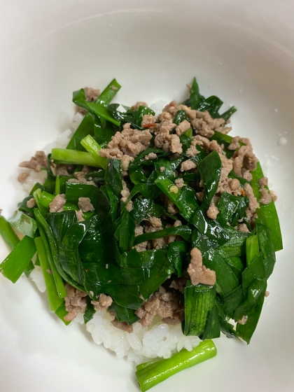 台湾風ミンチ丼☆