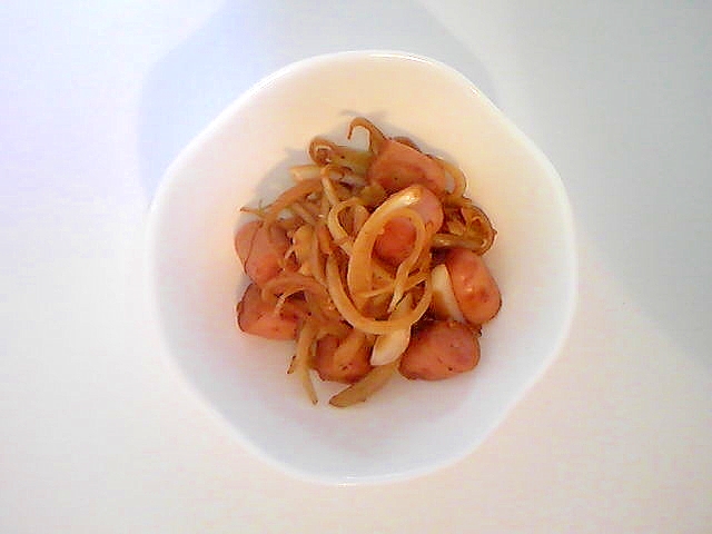 ウインナーと玉ねぎのにんにく炒め レシピ 作り方 By Aytmm 楽天レシピ