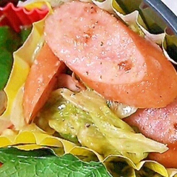 お弁当にも レタスとウインナーのマヨ炒め レシピ 作り方 By Kuro 24 楽天レシピ お弁当にも レタスとウインナーのマヨ炒め レシピ 作り方 By Kuro 24 楽天レシピ