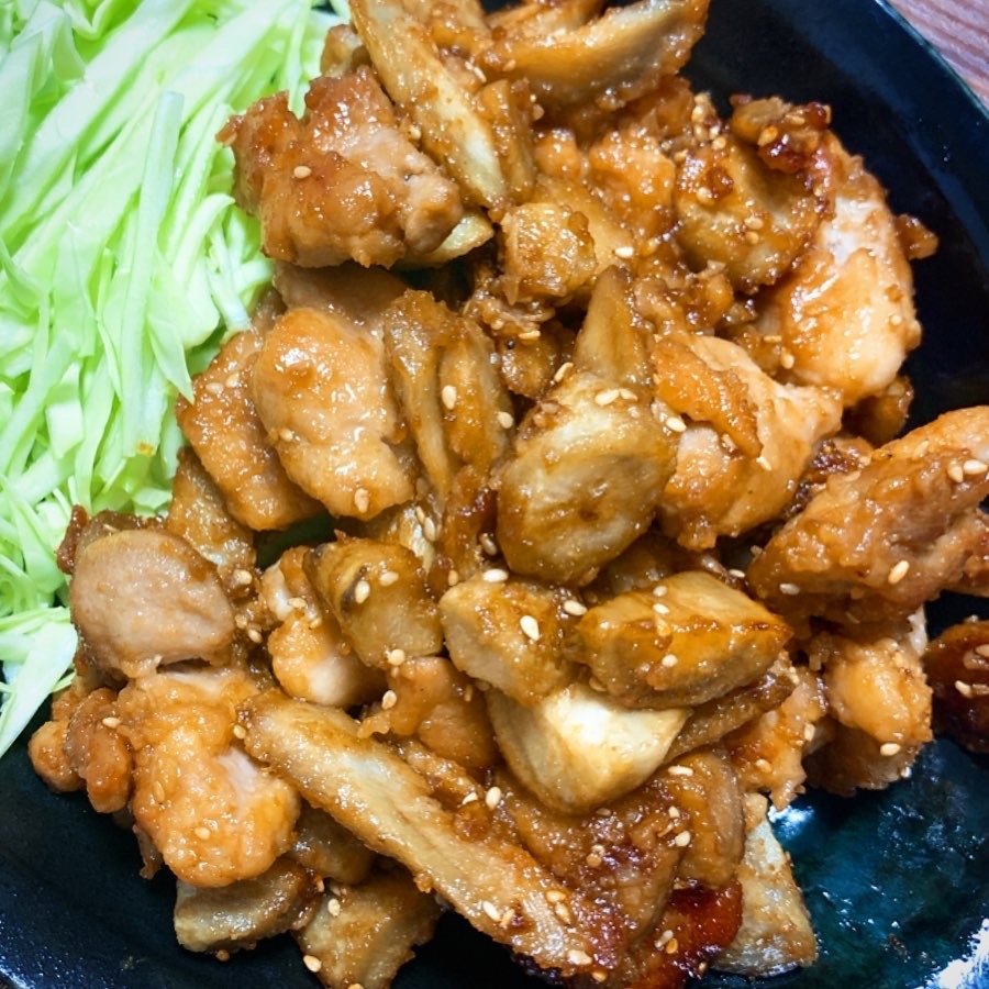 揚げずに簡単!やみつき*甘辛鶏ごぼう*
