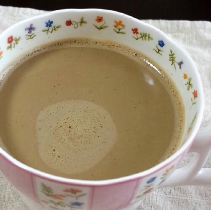 ホッと☆みたらし風味の青汁きなこカフェオレ♪