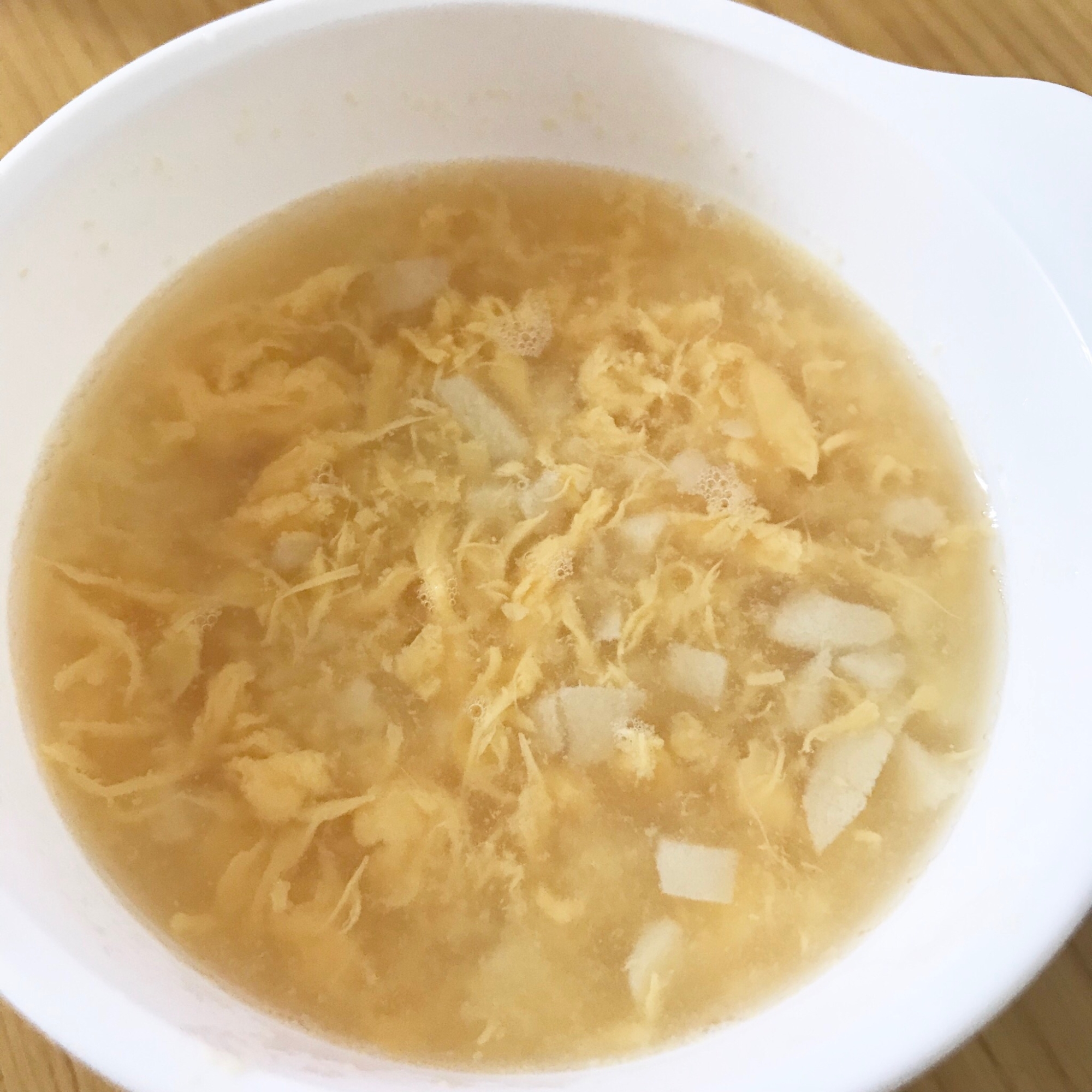 【離乳食】高野豆腐の卵スープ