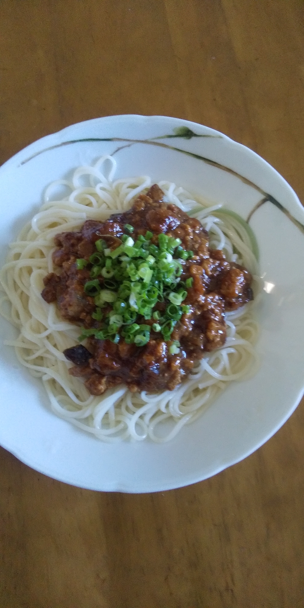 そうめんで！ジャージャー麺風