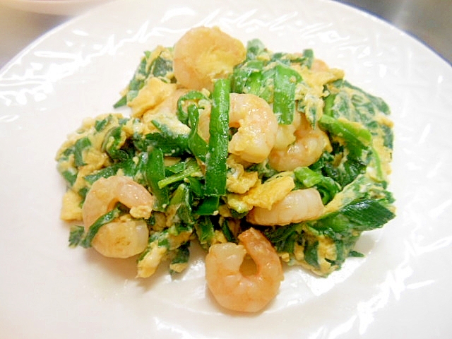 むき海老とニラの中華卵炒め レシピ 作り方 By アルプスの乙女 楽天レシピ むき海老とニラの中華卵炒め レシピ 作り方 By アルプスの乙女 楽天レシピ