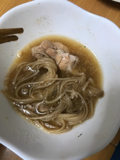 味噌キャ豚スープ