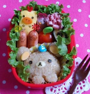 ﾘﾗｯｸﾏとｷｲﾛｲﾄﾘのお弁当 レシピ・作り方 by 楯丸 - 楽天レシピ