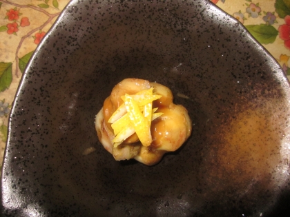 ほっこりさっくり菊芋の味噌田楽