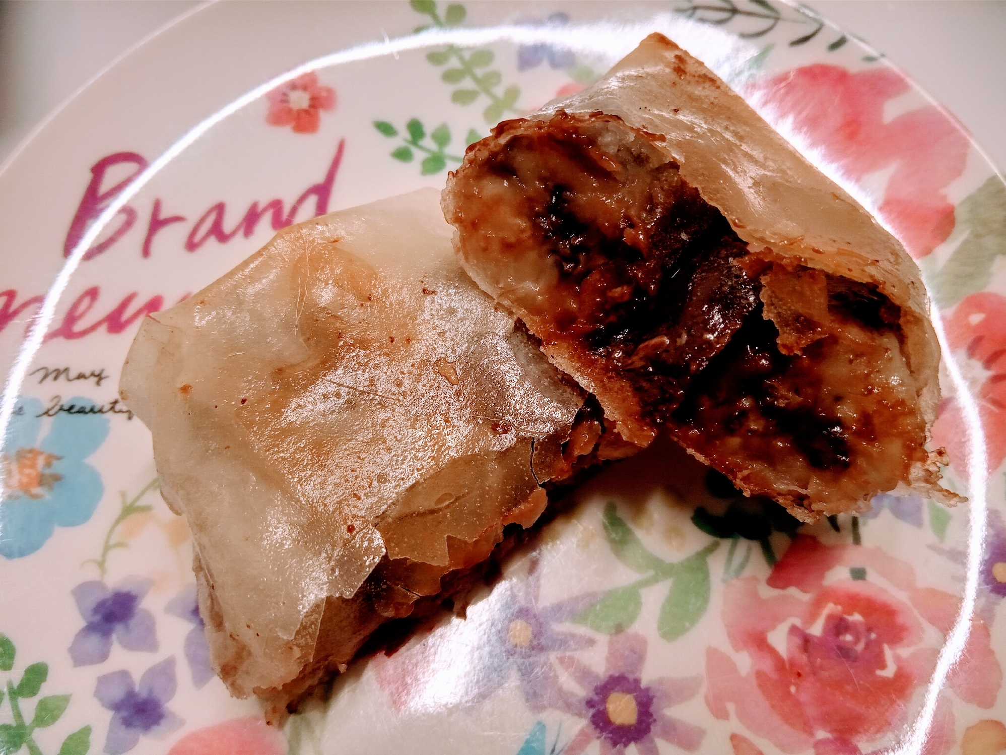 バナナチョコ★春巻き