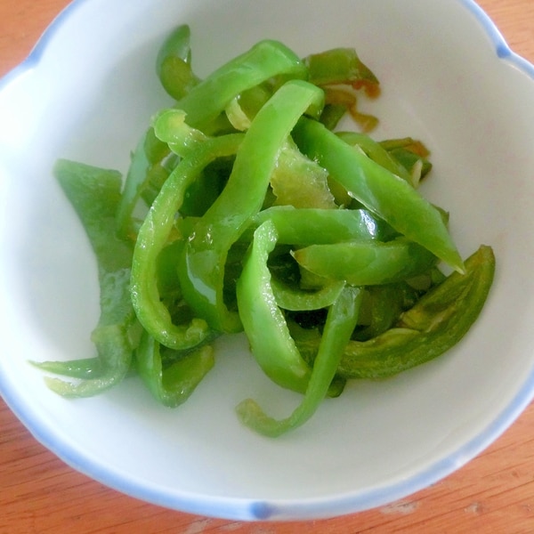 レンジで簡単 ピーマンだけおかず レシピ 作り方 By オレンジ77 楽天レシピ レンジで簡単 ピーマンだけおかず レシピ 作り方 By オレンジ77 楽天レシピ