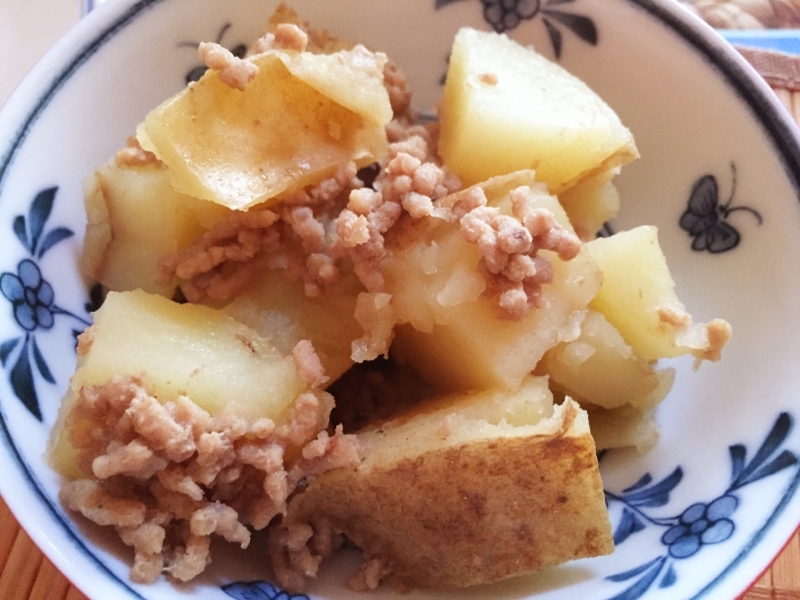 ひき肉版肉じゃが⁈ ミンチじゃが