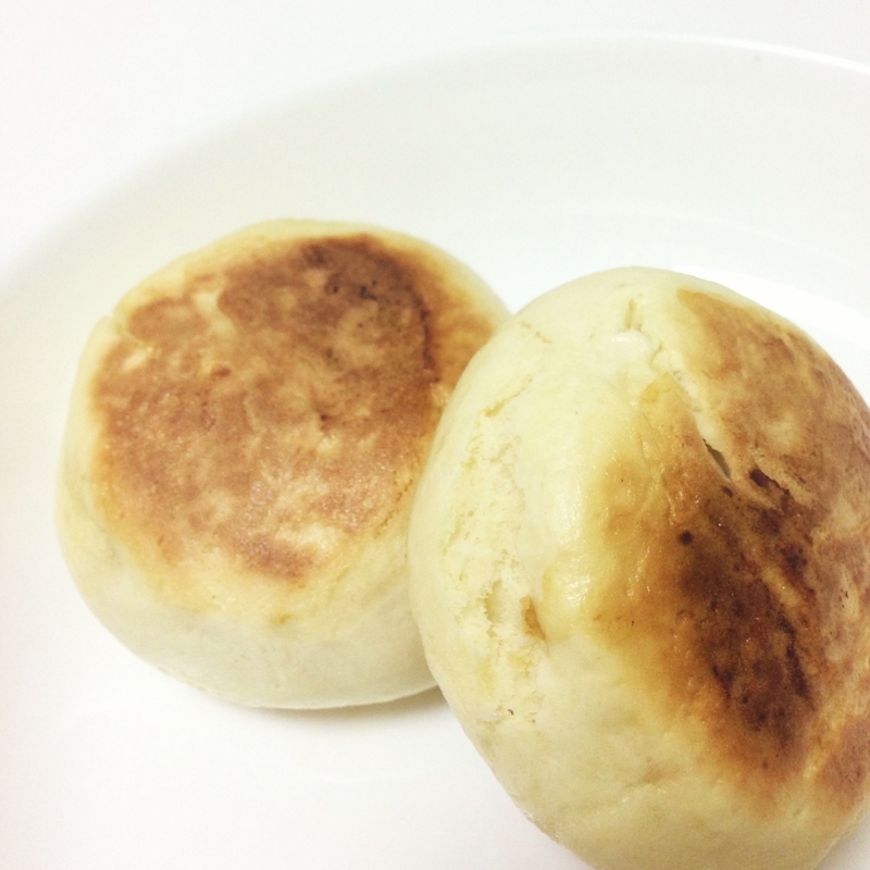 発酵なし！フライパンで簡単おやつパン