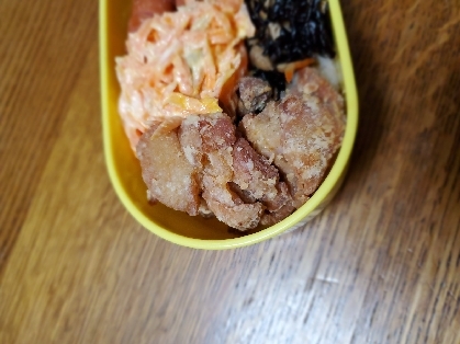 ニンニクと生姜がきいた唐揚げ