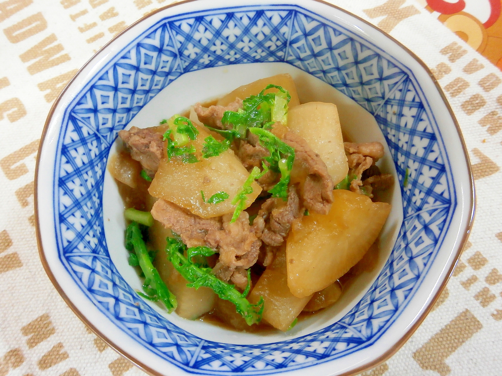 圧力鍋で！牛バラ大根