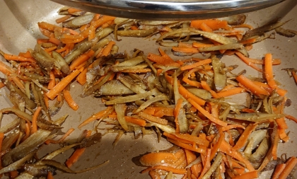 常備菜として♪子供も食べやすいきんぴらごぼう