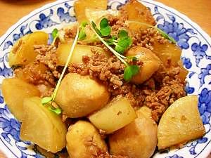 里芋と大根のそぼろ煮 レシピ 作り方 By Miashimatora 楽天レシピ 里芋と大根のそぼろ煮 レシピ 作り方 By Miashimatora 楽天レシピ
