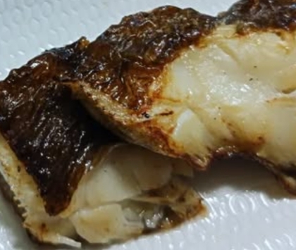 カレイの胡麻油焼き