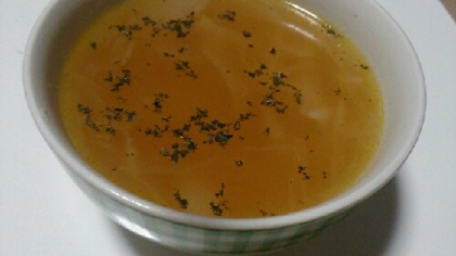 新たまねぎの冷製スープ