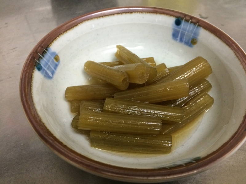 シャキシャキ フキのあっさり煮